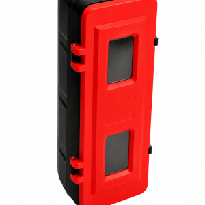 Gabinete porta extintor plastico para extintor de 10 kg